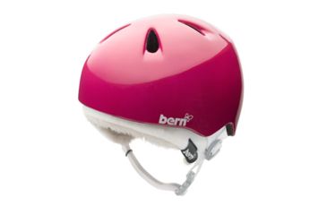Image of Bern Nina Helmet - Girls-Gloss Pink-S/M