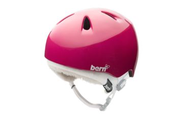 Image of Bern Nina Helmet - Girls-Gloss Pink-XS/S
