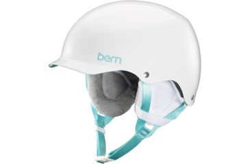 Image of Bern Team Muse Helmet - Women's-Gloss White-Small