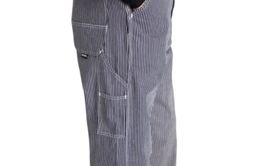 Image of Berne Boiler Unlined Bib Overall - Mens, Hickory Stripe, 54X30, B1214HSS540