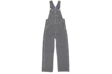 Image of Berne Boiler Unlined Bib Overall - Mens, Hickory Stripe, 54X30, B1214HSS540