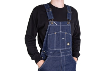 Image of Berne Boulder Unlined Bib Overall - Mens, Denim, 54X30, B1212DNS540