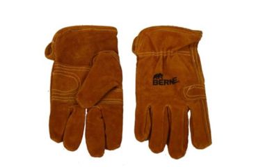 Image of Berne Classic Leather Work Glove - Mens, Gold, Medium, 92021369860