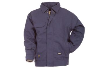Image of Berne FR Bomber Jacket - Mens, Navy, 2XL FRJ02NDT520