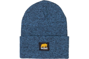 Image of Berne Heritage Knit Cuff Cap - Unisex, Blue Black, OSFA, H150BBKR400