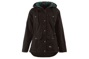 Image of Berne Washed Barn Coat - Women's, Small, Regular, Dark Brown, 92021323381