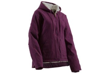 Image of Berne Washed Hooded Coat - Women's, Plum, Extra Large, Tall, 92021324234