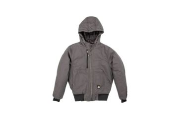 Image of Berne Modern Hooded Jacket - Mens, Titanium, Small, Regular, 92021357485