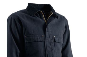 Image of Berne Original Washed Chore Coat - Mens, Midnight, Medium, Tall, 92021065830