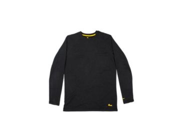 Image of Berne Performance Long Sleeve Tee - Men's, Black, Medium, Regular, 92021359915