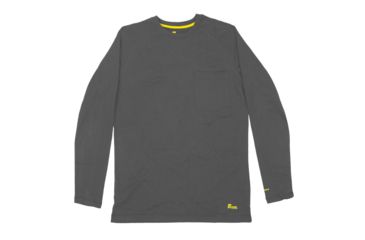 Image of Berne Performance Long Sleeve Tee - Men's, Titanium, Large, Regular, 92021360195