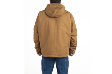 Image of Berne Workmans Hooded Jacket - Mens, Brown Duck, Medium Tall, HJ65BDT400