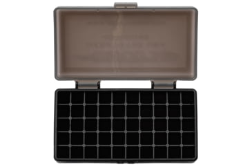 Image of Berrys 13897 408 Ammo Box 40 S&amp;W,45 ACP 50rd Smoke Lid W/Black Bottom