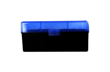 Image of Berry's Manufacturing 415 WSSM/500 S&amp;W Ammo Box, 50 Rounds, Blue/Black, JF20015