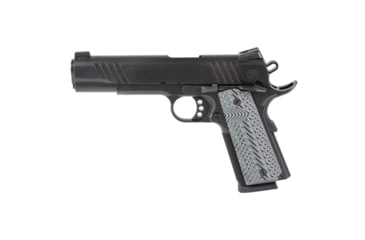 Image of Bersa B1911 Semi Auto Pistol, 45 ACP, 5 in Barrel, Night Sight, Steel Black/Black Frame, G10 Vz Grip, 1-Mag, 8 Round Capacity, B19117050BBBB-FRRMPG