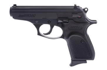 Image of Bersa Thunder 380 Pistol, .380 ACP, 3.5 in barrel, aluminum alloy frame, black polymer grip, blowback operated semi-auto, fixed blade front, floating notch rear, 7 round magazine, Thunder 380-1-FRRMPG