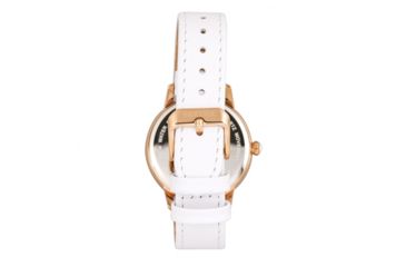 Image of Bertha Adaline Mother-Of-Pearl Leather-Band Watch, White, One Size, BTHBR8205