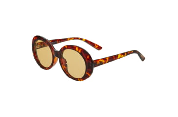 Image of Bertha Annie Polarized Sunglasses - Womens, Tortoise Frame, Amber Lens, Tortoise/Amber, One Size, BRSBR054C5