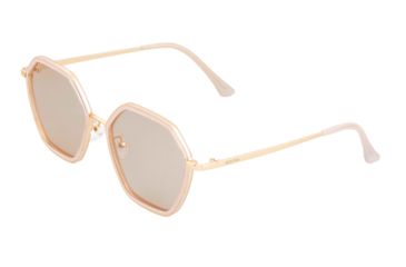 Image of Bertha Ariana Polarized Sunglasses - Women's, Pink/Clear, One Size, BRSBR038CL