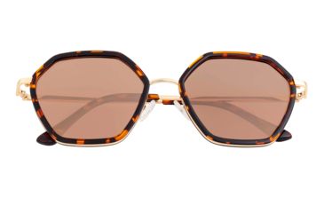 Image of Bertha Ariana Polarized Sunglasses - Women's, Tortoise/Brown, One Size, BRSBR038BN
