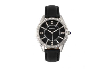 Image of Bertha Clara Leather-Band Watch, Black, BTHBR8101