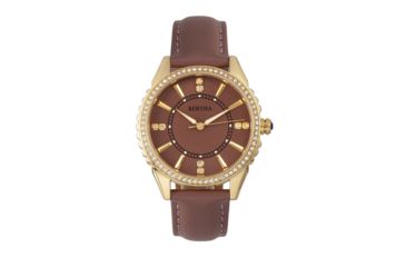 Image of Bertha Clara Leather-Band Watch, Mauve, BTHBR8103