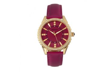 Image of Bertha Clara Leather-Band Watch, Hot Pink, BTHBR8104