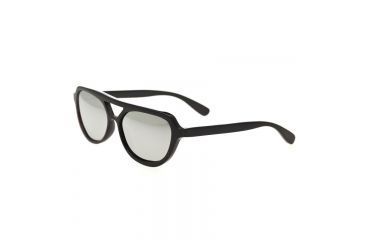 Image of Bertha Brittany Single Vision Prescription Sunglasses, Black Frame, BRSBR005BSV