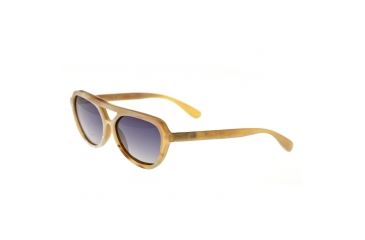 Image of Bertha Brittany Single Vision Prescription Sunglasses, Vanilla Frame, BRSBR005ZCSV