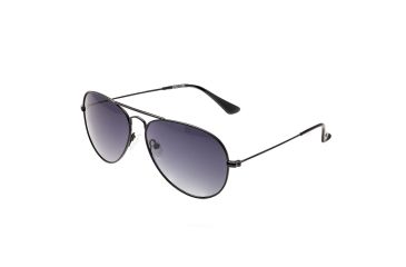Image of Bertha Brooke Polarized Sunglasses, Black / Black BRSBR018B