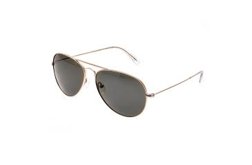 Image of Bertha Brooke Polarized Sunglasses, Rose Gold / Brown BRSBR018W