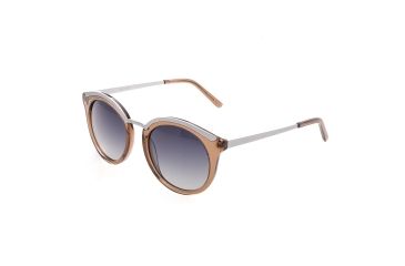 Image of Bertha Caroline Polarized Sunglasses, Brown / Brown BRSBR015S