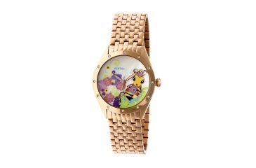 Image of Bertha Ericka Bracelet Watch, Multicolor/Rose Gold BTHBR7203
