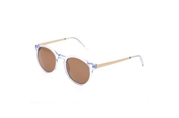 Image of Bertha Hayley Progressive Prescription Sunglasses, Blue Frame, BRSBR014BPR
