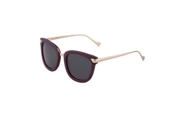 Image of Bertha Jenna Polarized Sunglasses, Burgundy/Black, One Size, BRSBR029GN