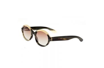 Image of Bertha Laurel Progressive Prescription Sunglasses, Black/Tan Frame, BRSBR006MPR