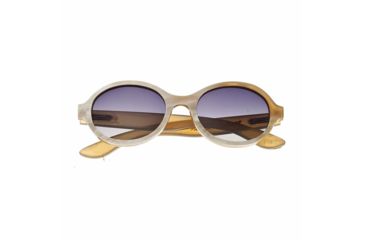Image of Bertha Laurel Progressive Prescription Sunglasses, Honey/Black Frame, BRSBR006CGPR