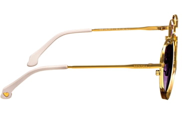 Image of Bertha Lolita Handmade in Italy Sunglass - Womens, Gold, One Size, BRSIT111-1