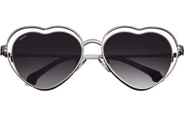 Image of Bertha Lolita Handmade in Italy Sunglass - Womens, Silver, One Size, BRSIT111-2