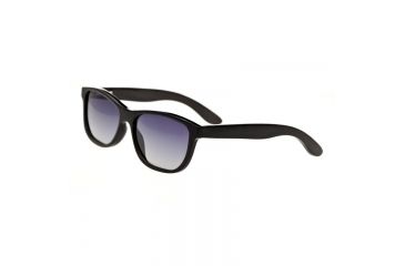 Image of Bertha Olivia Single Vision Prescription Sunglasses, Black Frame, BRSBR003BSV