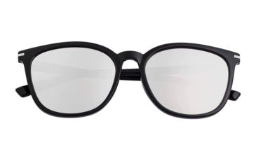 Image of Bertha Piper Polarized Sunglasses - Women's, Black/Silver, One Size, BRSBR039SL