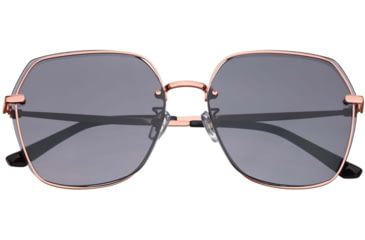 Image of Bertha Renata Sunglass - Womens, Rose Gold/Black, One Size, BRSBR046BK