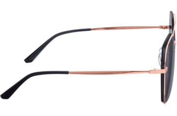 Image of Bertha Renata Sunglass - Womens, Rose Gold/Black, One Size, BRSBR046BK