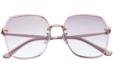 Image of Bertha Renata Sunglass - Womens, Rose Gold/Pink, One Size, BRSBR046LB