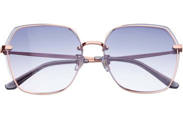 Image of Bertha Renata Sunglass - Womens, Rose Gold/Purple, One Size, BRSBR046GP