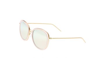 Image of Bertha Scarlett Polarized Sunglasses, Gold/Gold, One Size, BRSBR027GD
