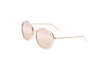 Image of Bertha Scarlett Polarized Sunglasses, Rose Gold/Rose Gold, One Size, BRSBR027RG
