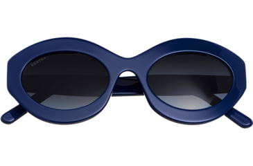 Image of Bertha Severine Handmade in Italy Sunglass - Womens, Navy, One Size, BRSIT100-3