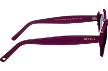 Image of Bertha Severine Handmade in Italy Sunglass - Womens, Pink, One Size, BRSIT100-1