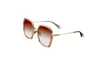 Image of Bertha Teagan Polarized Sunglasses, Pink/Brown, One Size, BRSBR033BN